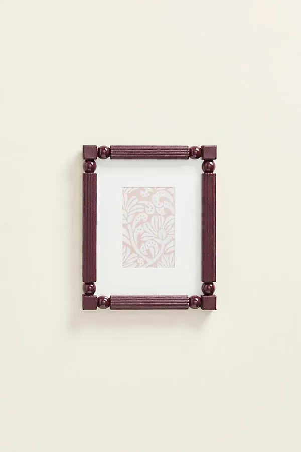 Benedicta Gallery Round Picture Frame - Resin by Anthropologie