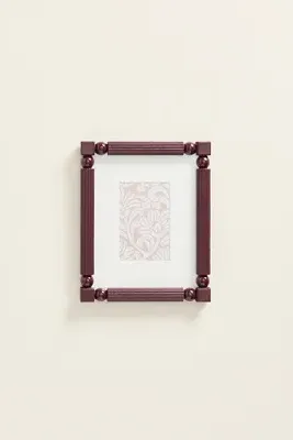 Benedicta Geometric Picture Frame 8x10 - Red, Plastic by Anthropologie, image 2