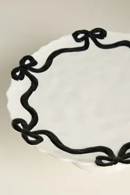 Benedita Bow Ceramic Stoneware Cake Stand product