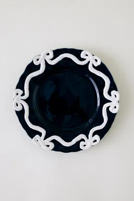 Benedita Bow Stoneware Side Plates Set of 4 - Blue product