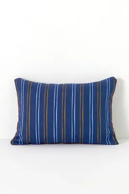 Bennett Cotton Embroidered Dog Cushion - Blue product