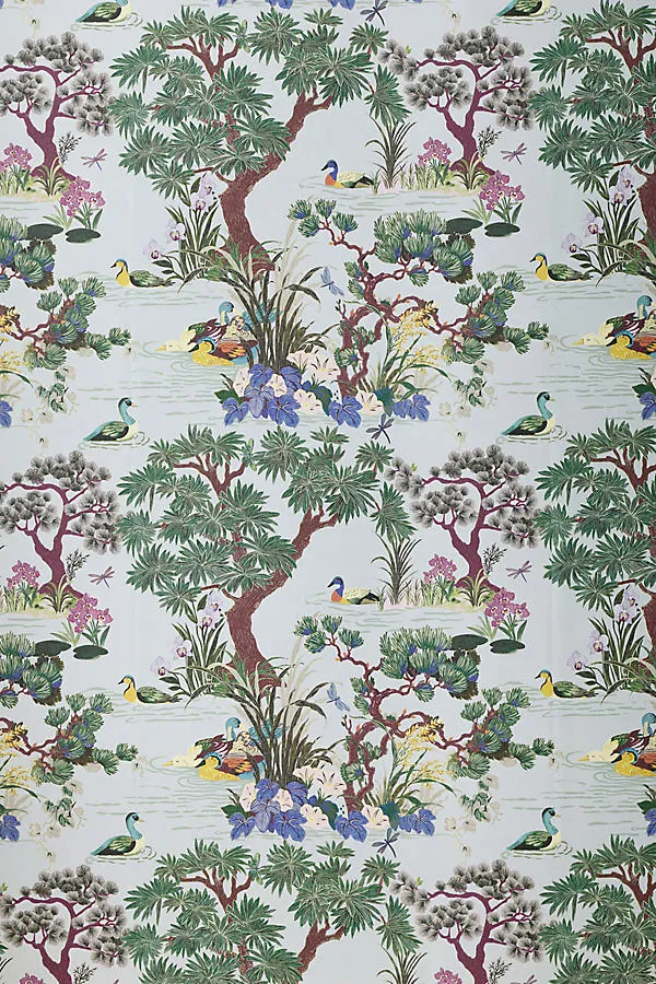 Bernadette Pond Nature Scene Wallpaper - Blue product