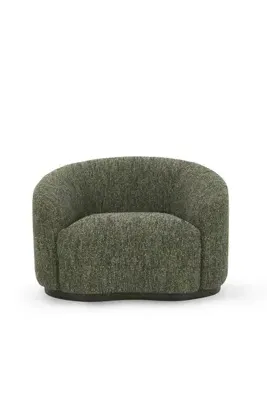 Beverly Swivel Chair - Green, Polyester product