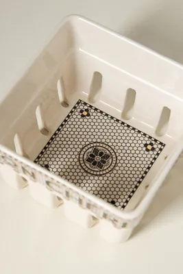 Bistro Tile Berry Basket - Black product