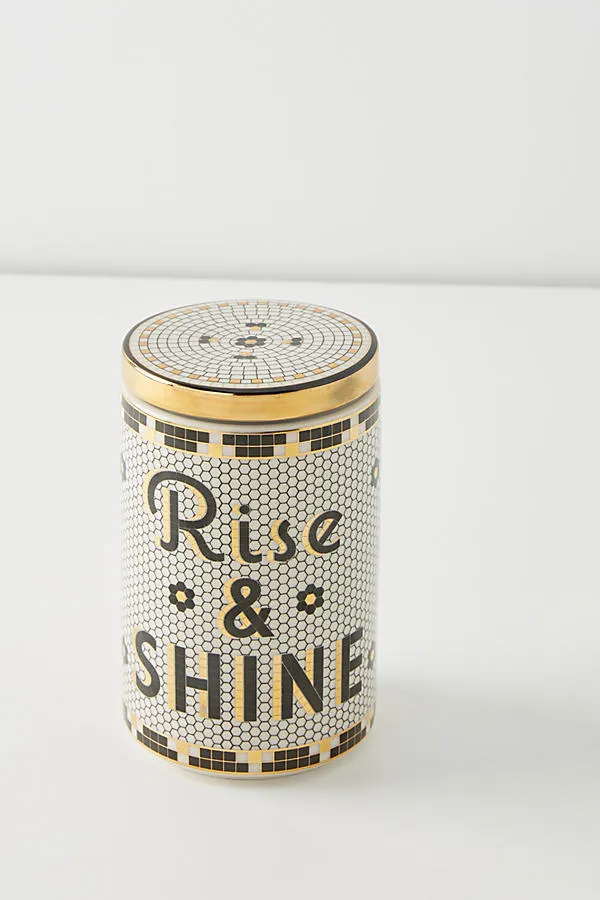 Bistro Tile Canister - Black product