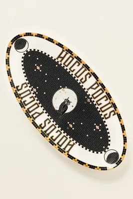 Bistro Tile Halloween Edition Stoneware Platter - Black product