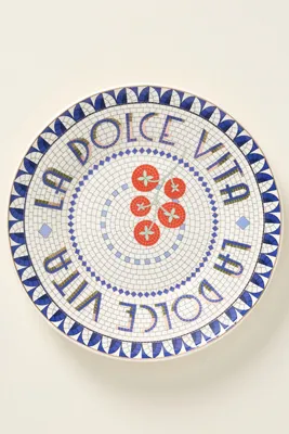 Bistro Tile Italia Edition Dessert Plate - Stoneware product
