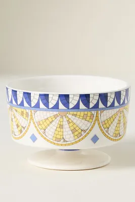 Bistro Tile Italia Gelato Bowl - Yellow, Stoneware product