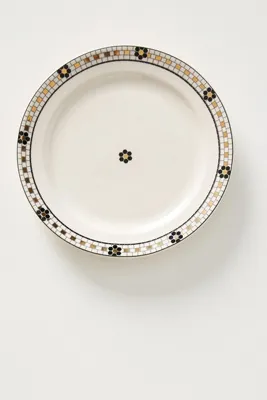 Bistro Tile Side Plates Set of 4 - Black, Stoneware product