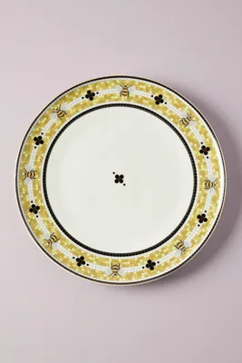 Bistro Tile Stoneware Dessert Plate - Yellow product