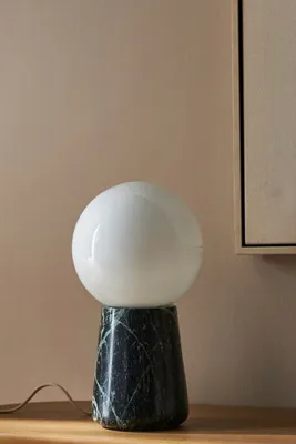 Bjorn Globe Table Lamp - Marble by Anthropologie, alternate view