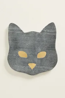 Black Cat Marble Cheese Board - Black product