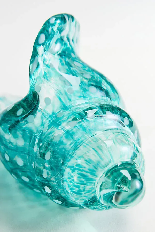 Blue Shell Glass Object product