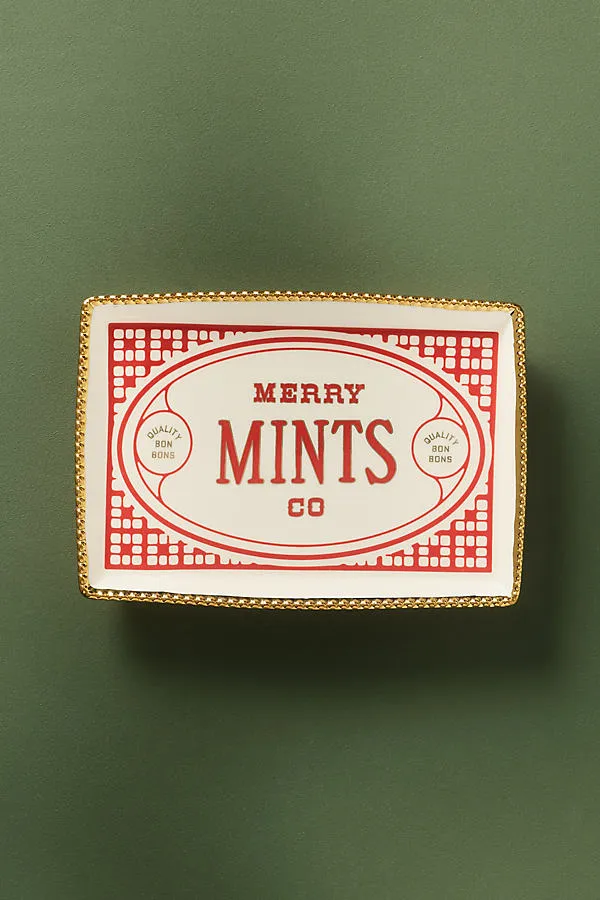 Bon Bon Trinket - Red, Stoneware by Anthropologie