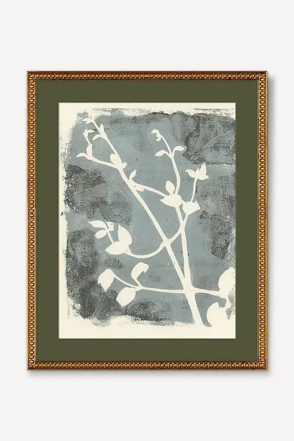 Botanical Reminiscences 2 Framed Wall Art - Green by Anthropologie