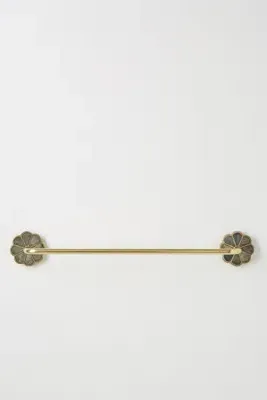 Botanist Towel Bar - Grey, Brass product