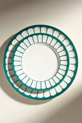 Boulevard Latte Side Plates Set of 4 - Blue, Stoneware product