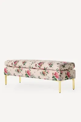 Bowen Camille Upholstered Bench - Polyester/Linen product