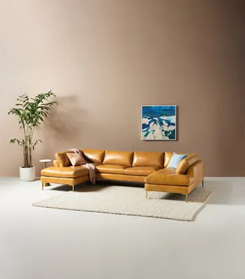 Bowen Modular Armless Sofa - Leather product