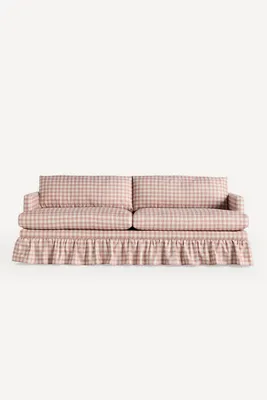 Bowen Ruffle 3-Seater Sofa - Polyester product