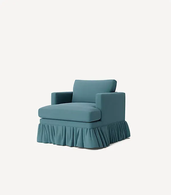 Bowen Ruffle Chair - Green product