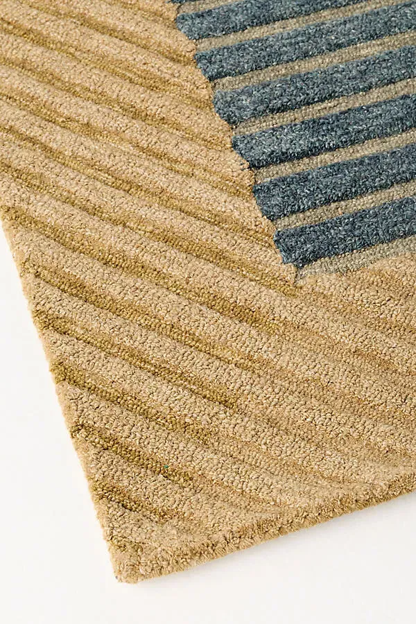 Brigette Romanek x Loloi Madi Tufted Border Rug - Wool, Cotton product