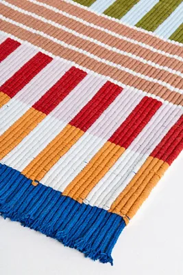 Brighton Indoor/Outdoor Flatwoven Striped Rug - PET product