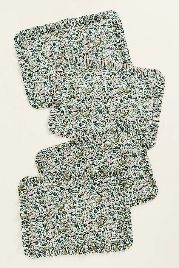 Brynn Patterned Placemat - Cotton by Anthropologie, alternate view
