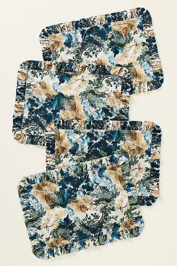 Brynn Patterned Placemat - Cotton by Anthropologie, image 2