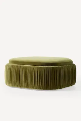 Cabot Storage Ottoman - Polyester/Cotton alternate view