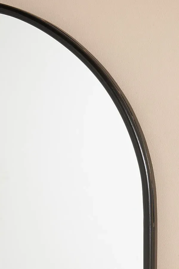 Calloway Metal Arch Floor Mirror - Black product