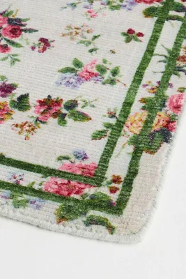 Camille 3x5 Printed Floral Rug - Polyester product