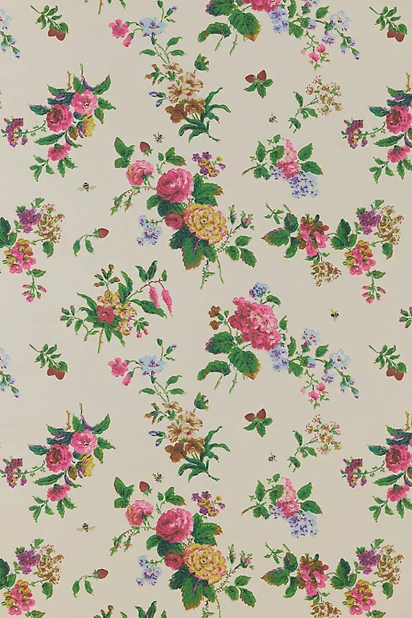 Camille Floral Wallpaper - Pink product