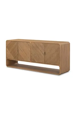 Caspian Ash Rectangular Sideboard - Beige product