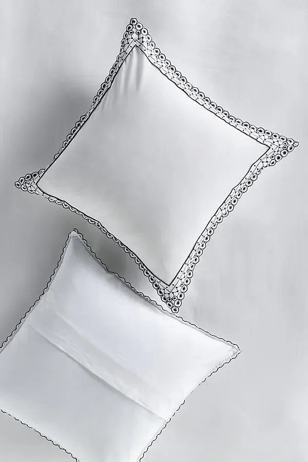 Catalina Cotton Embroidered Euro Sham product