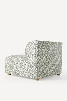 Celine Irena Modular Corner Chair - Green, Polyester product