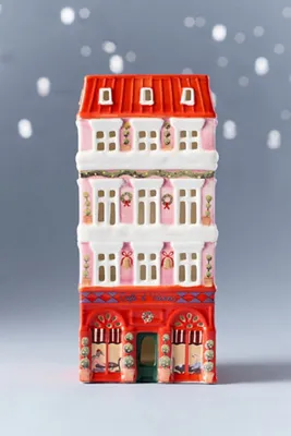 Ceramic Holiday House - Red by Anthropologie, image 2