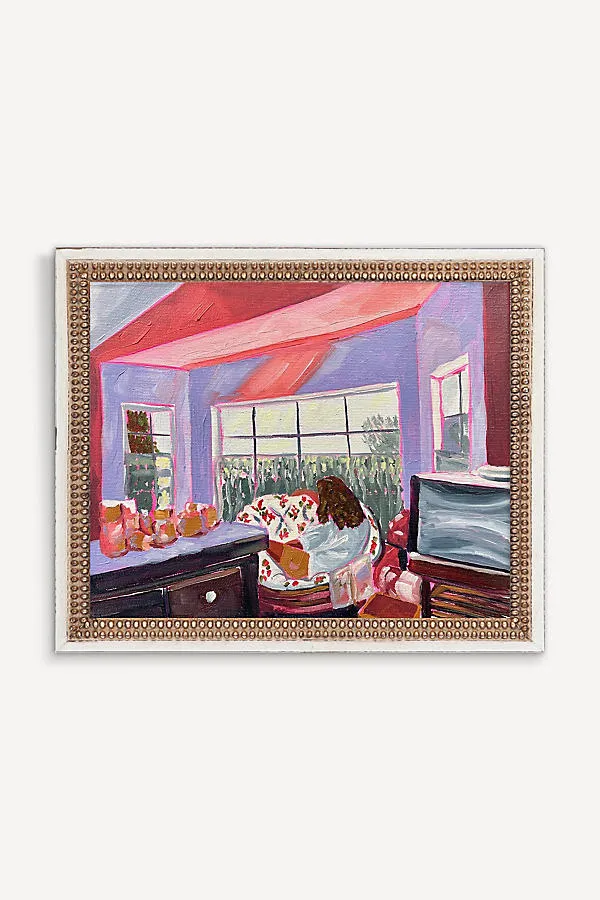 Chanelle René Nook Wall Art - Pink, Acrylic product