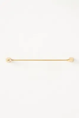 Chantel Towel Bar - Brass by Anthropologie, alternate view