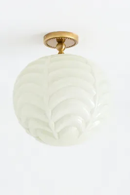 Charlotte Milk Glass Semi-Flush Mount product