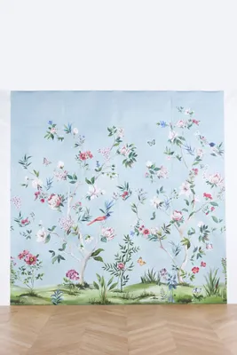 Chinoiserie Wall Mural - Pink product