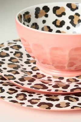 Chintzware Leopard Stoneware Dessert Plate product