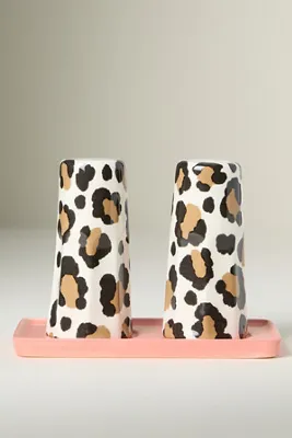 Chintzware Leopard Stoneware Salt & Pepper Shakers product