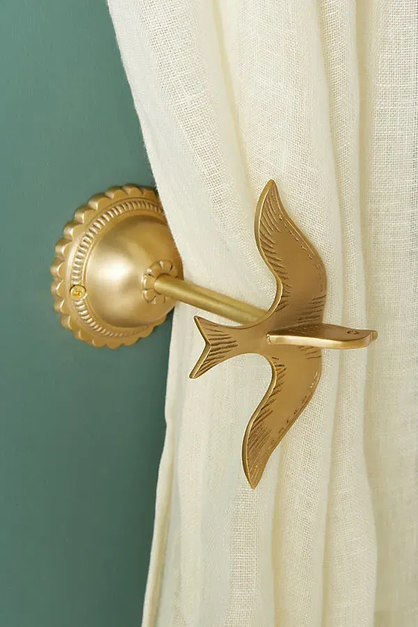 Chloe Geometric Curtain Tieback - Brown product