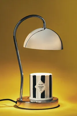 Chrome Candle Warmer Lamp - Silver, Metal product