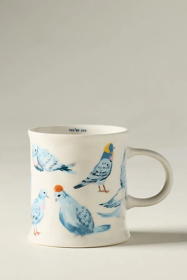City Stoneware Mug - Blue by Anthropologie