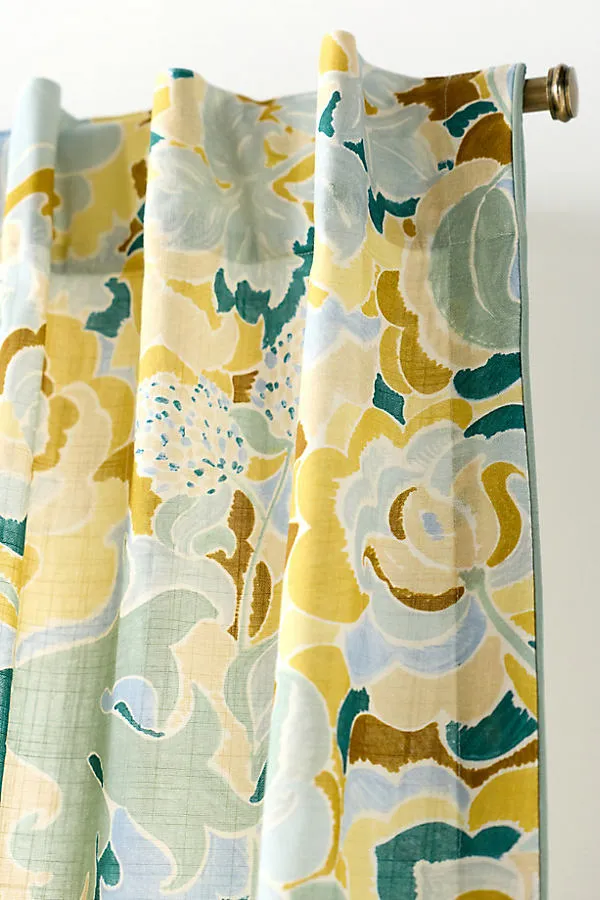 Claire de Quenetain Floral Printed Curtain - Cotton product
