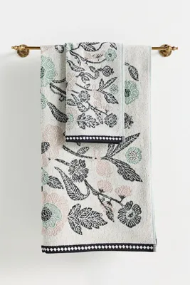 Claudette Floral Towel Collection - Cotton product