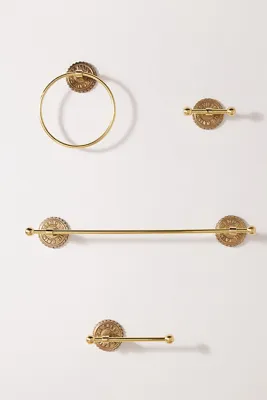Claudette Toilet Roll Holder - Brass product