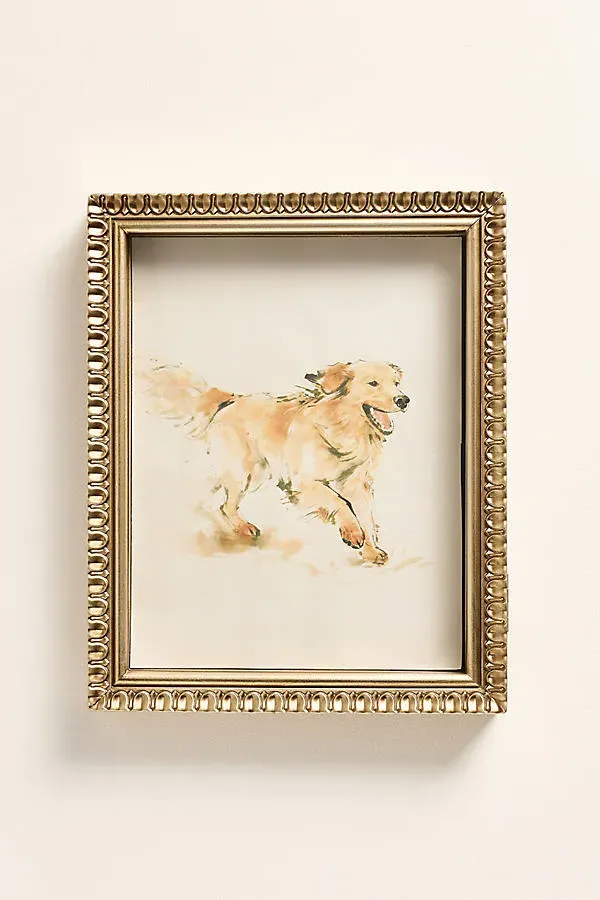 Claudia Art Display Frame - Gold by Anthropologie